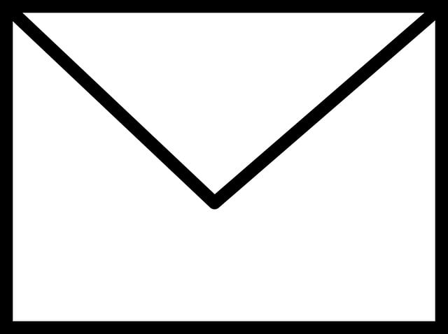Free newsgroup email envelope vector