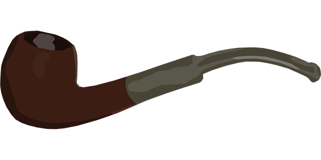 Free Pipe Smoke vector and picture
