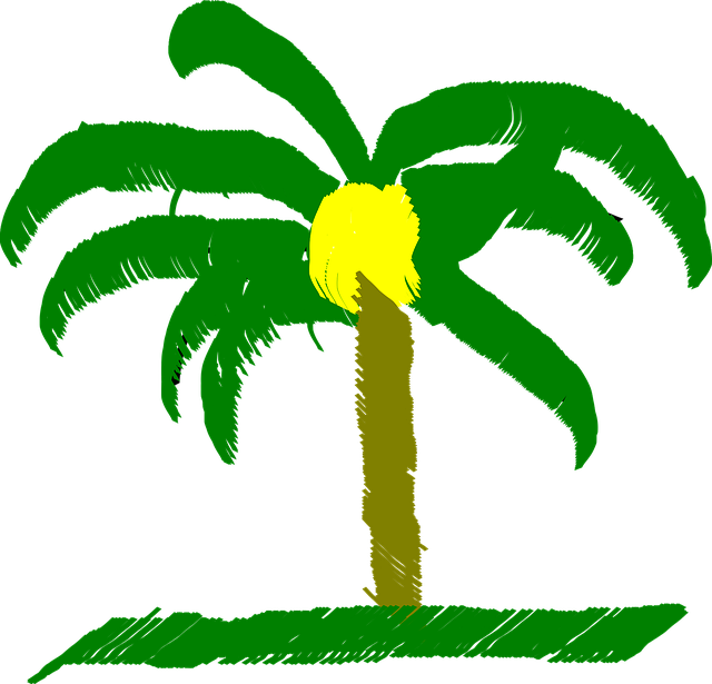 Free palm tree palm tree vector