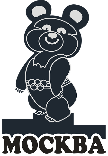 Free olympics moscow russia illustration