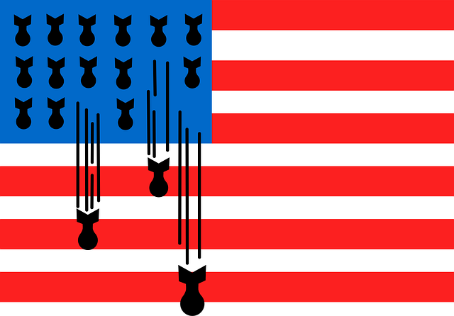 Free terror usa war vector
