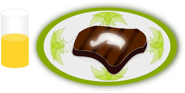 Free barbecue steak meat vector