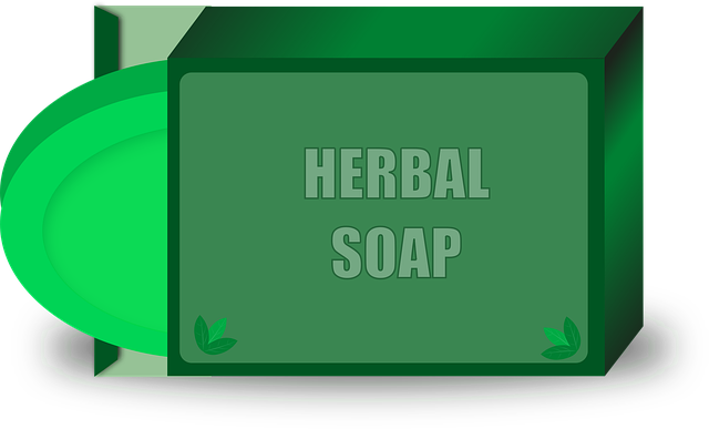Free curd soap soap herbs illustration
