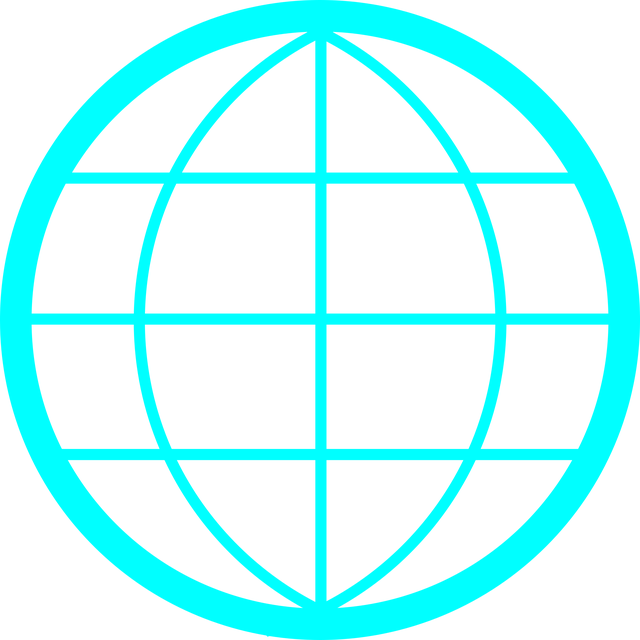 Free earth world grid illustration