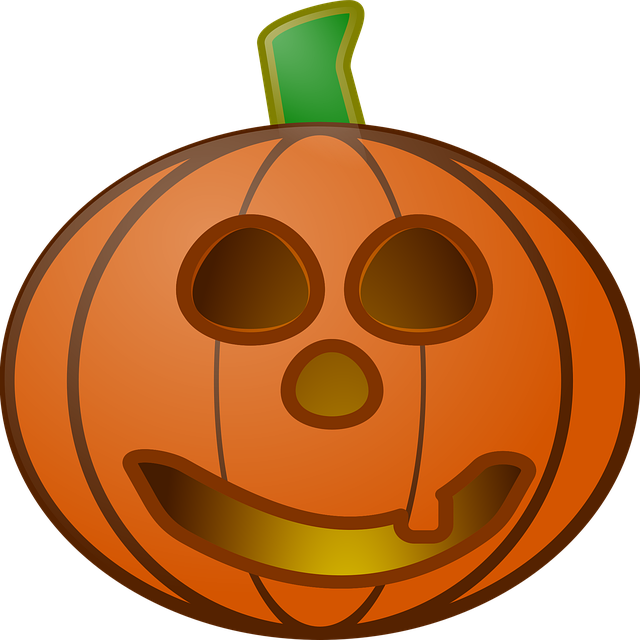 Free pumpkin halloween face vector