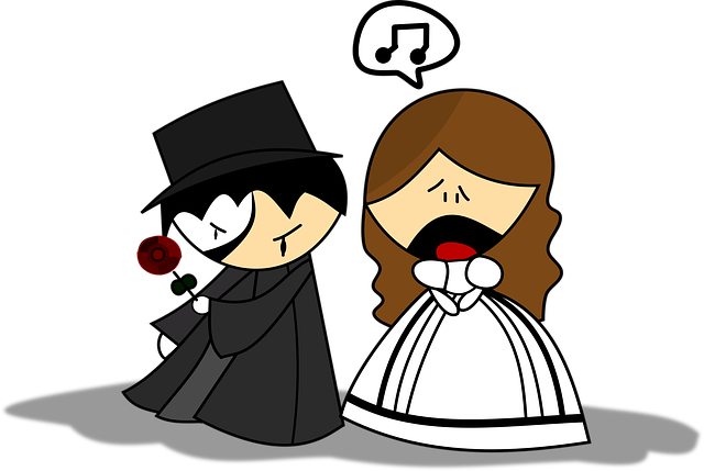 Free opera man woman illustration