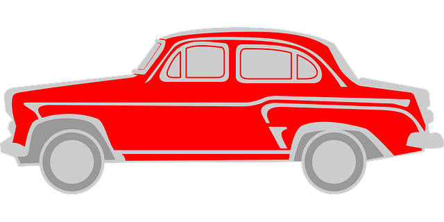 Free car red automobile illustration