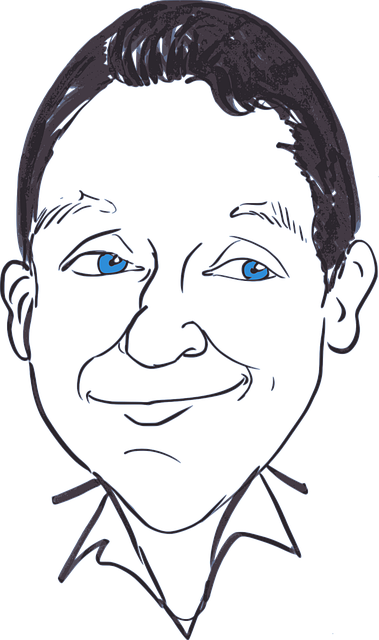 Caricatura, Cabeça, Macho, Homem