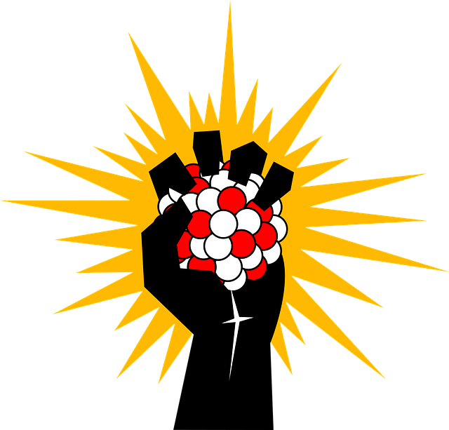Download free HD stock image of Hand Fist Free hand fist atom vector