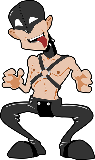 Free fetish boy latex vector