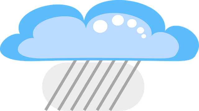 Free cloud nature rain illustration