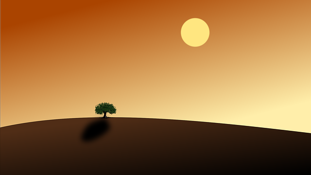 Download free HD stock image of Dessert Tree Free dessert tree lonely vector