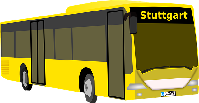 Free bus yellow automobile illustration