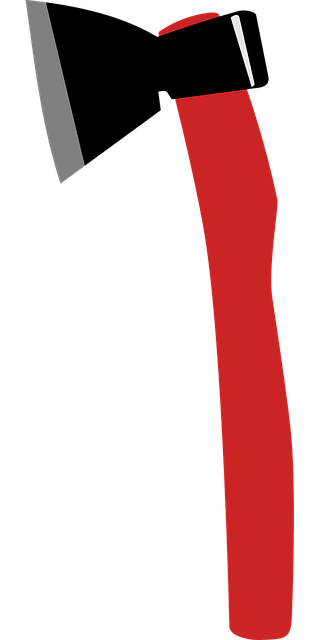 Free axe equipment fire vector