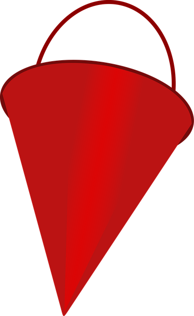 Free bucket equipment fire vector