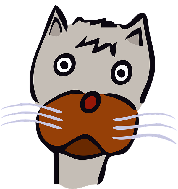 Free cat grey pet vector