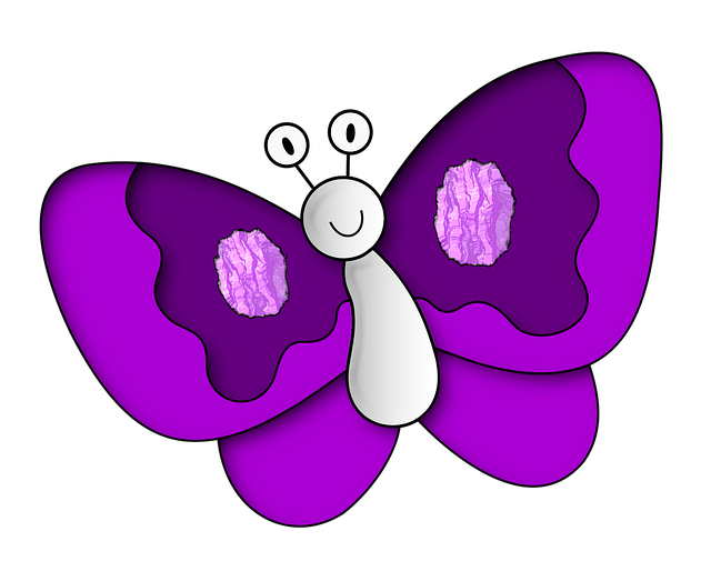 Free butterfly insect animal vector