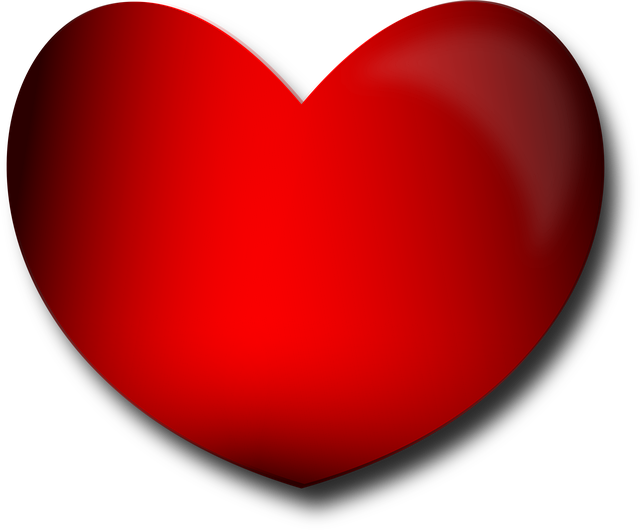 Free heart love red illustration
