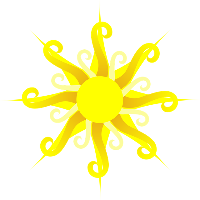 Sol, Skinner, Natur, Gul, Lyse, Lys