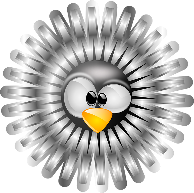 Free owl fluff prance vector