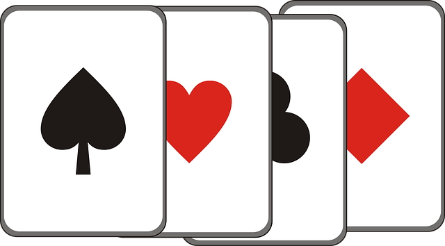 Free cards game diamonds vector