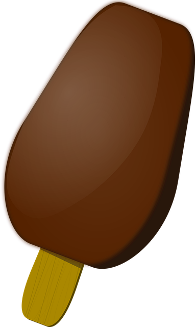 Free ice chocolate frozen vector