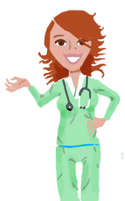Free nurs woman girl vector