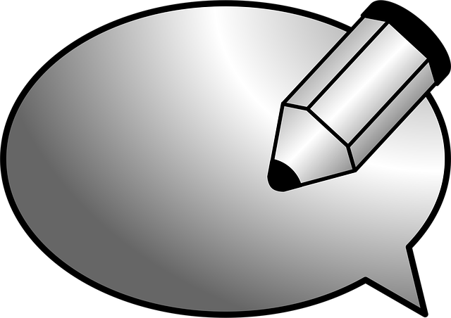 Free Pencil Bubble vector and picture