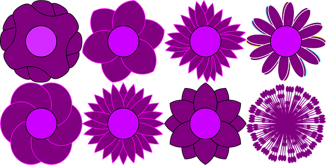 Muster, Blumen Hintergrund, Blume