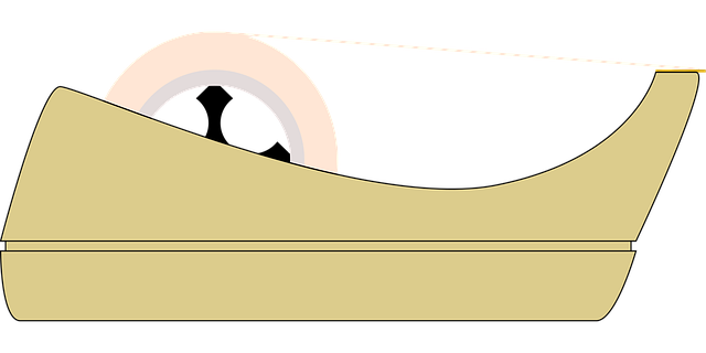 Free dispenser tape sticky tape vector