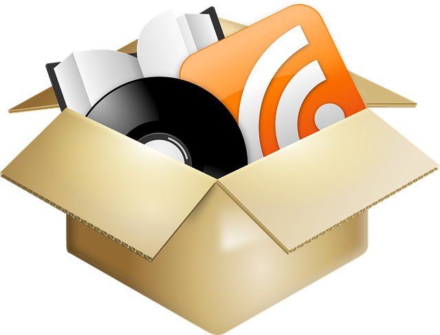 Free box cardboard package illustration