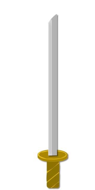 Free sword sharp weapon vector