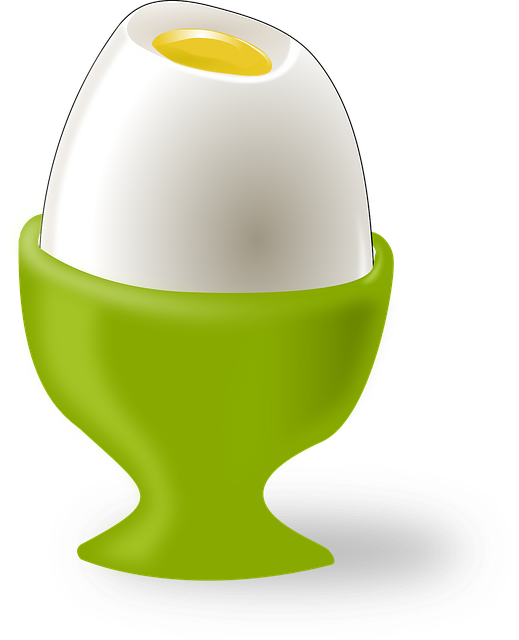 Free egg eggcup green illustration