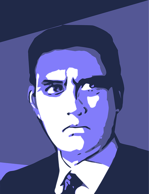Free man person face illustration