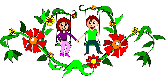 Free couple love paar vector
