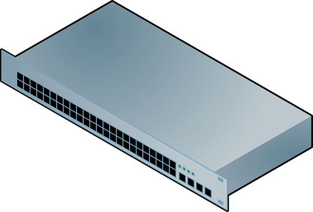 Free computer lan network illustration
