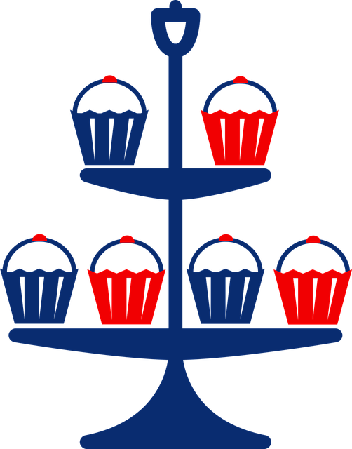Free cake jubilee blue vector