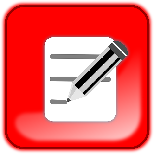 Free bloc button edit vector