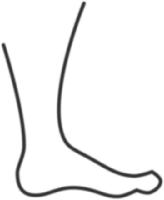 Free foot pie walking vector