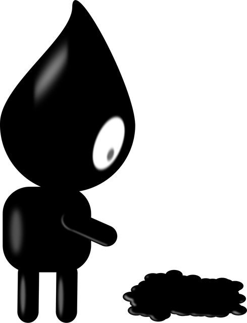 Free Drop Black vector and picture