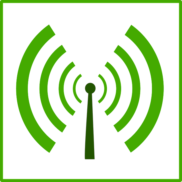 Free sign radio ecology vector