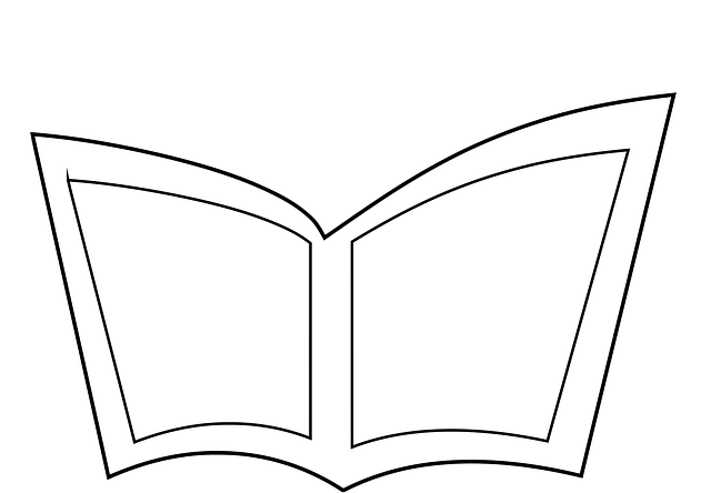 Free book library magazine vector