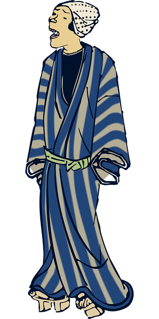 Free singer japanese laugh vector