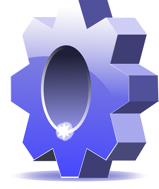 Free gear metal repair vector