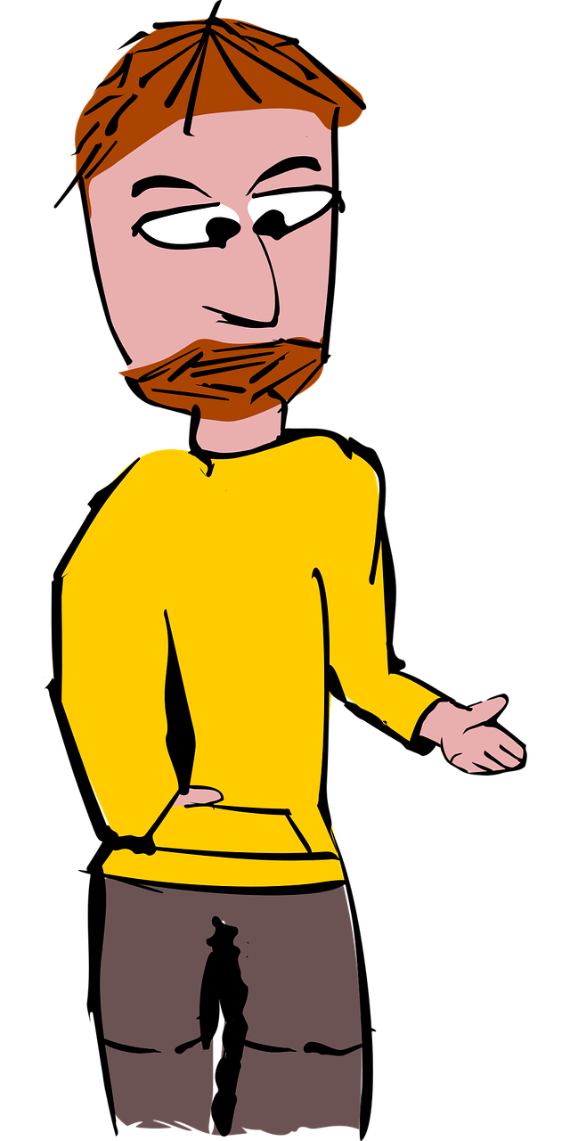 Free man body cardigan vector