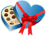 box, food, love