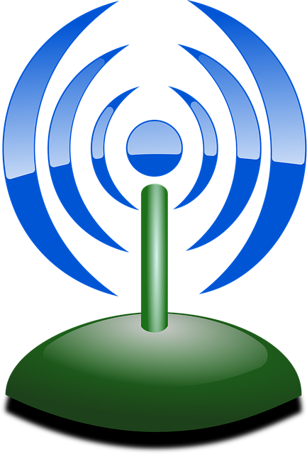 Free internet connected communication illustration