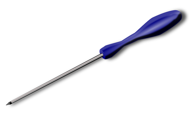 Free screwdriver tool spiky vector