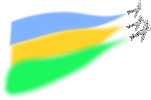 Free flag india planes vector