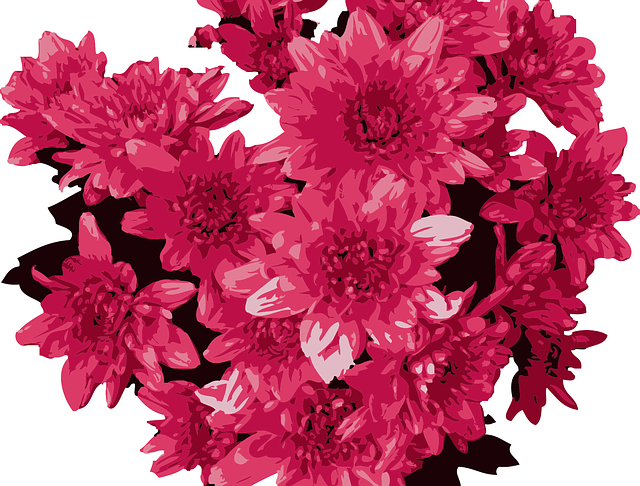 Free decoration flower flower wallpaper vector